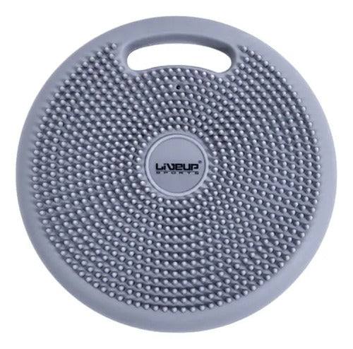 Plataforma Bosu 33cm Equilibro Entrenamiento Liveup Celeste