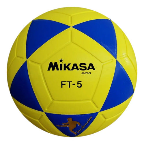 Pelota Beach Futbol Ft5  Termosellada Fifa Mikasa A/b/r Amarillo