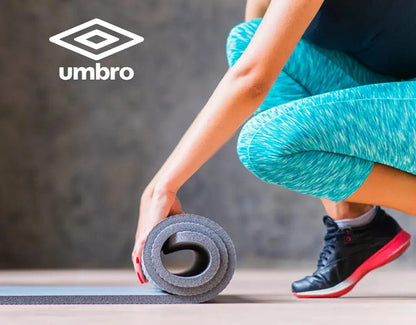 Yoga Mat Umbro Alfombra Pilates Colchoneta Gimnasia Varios Colore Gris