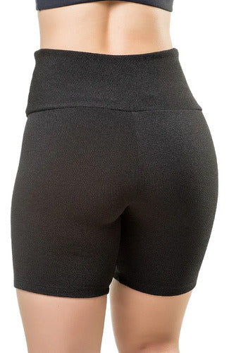 Calza Corta Biker Elite Mujer Tiro Alto Adulto