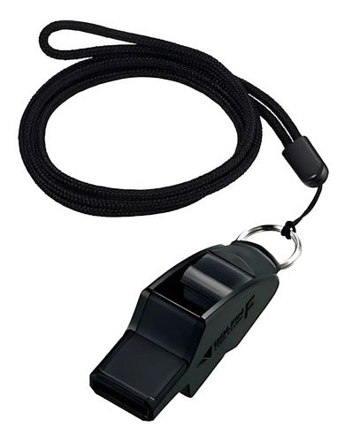 Silbato Molten Dolfin Futbol Arbitro Negro