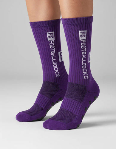 Medias Antideslizantes Fs Mmsports Violeta S