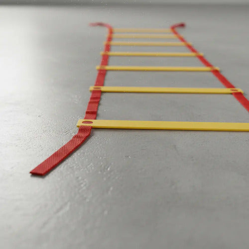 Set Conos Entrenamiento Fútbol Pelota N°4 Escalera Y Platos Surtido