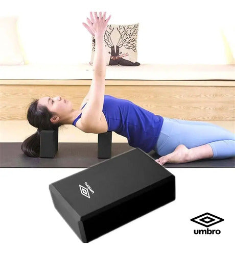Ladrillo Yoga Umbro Pro Bloque De Goma Eva Pilates Mmsports
