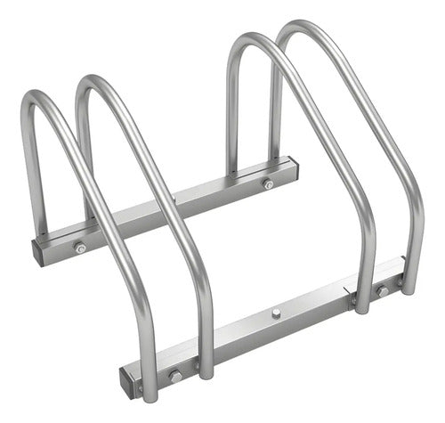 Soporte Estacionamiento 2 Bicicletas - Zuba Bike Color Blanco