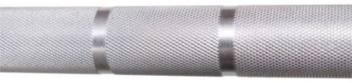 Barra Olímpica 20 Kg Profesional 4 Rodamientos 2.2 Mts Plateado