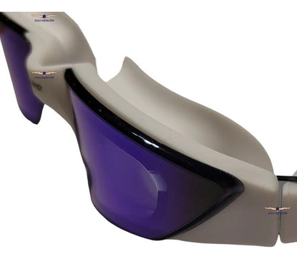 Antiparras Hydro Mirror 6.0 – Blanco/Azul