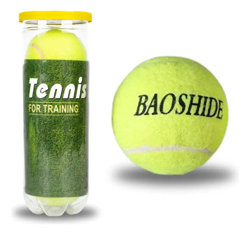 Pelotas De Tennis - 3 Unidades Amarillo