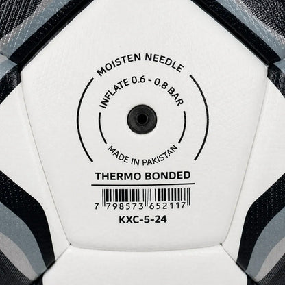 Pelota Fútbol Kx Strike Thermosellada Oficial N°5 Mmsports Blanco/negro
