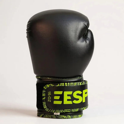 Guantes Profesionales De Boxeo Protecci?n 12oz - Esparta 12 Oz Negro