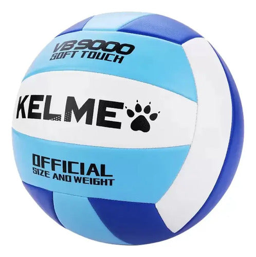 Pelota De Volley Nro. 5 White Royal Blue Azul Claro