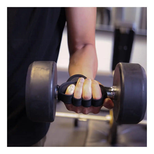 Guantillas Gimnasio Protector Manos Tipo Guante Rhino