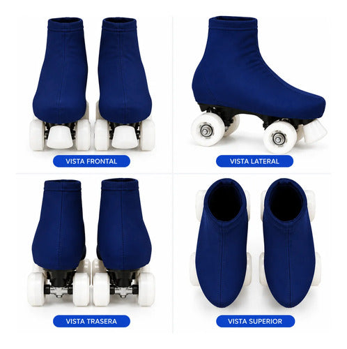 Cubre Patines Knex K-21 Protectores Para Patines Multicolor