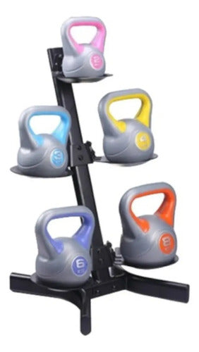 Soporte Rack Para Pelotas Y Kettlebells Livepro