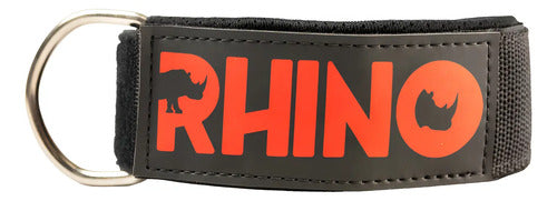 Tobillera Ajuste Doble Velcro Rhino Color Negro Negro