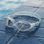 Lentes Natación Speedo Biofuse 2.0 Dama Mmsports Transparente/blanco