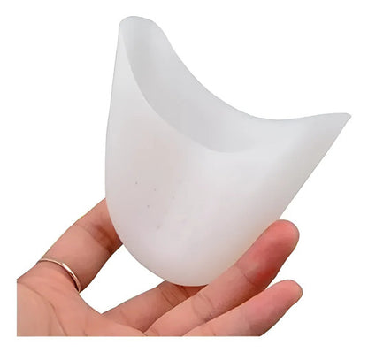 Punteras De Silicona Para Calzado - Protectores De Pies Par 7 Blanco