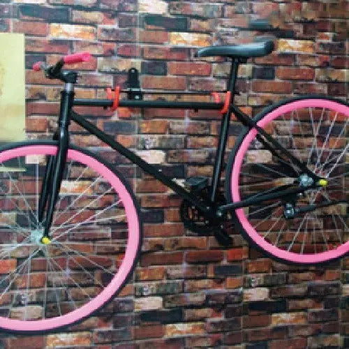 Soporte De Bicicleta Para Pared Horizontal Zuba Negro