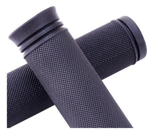 Puño Grip Mango Bicicleta Con Cambio100mm Y 13' Mm Sumart Negro