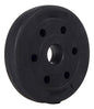 Disco De Pesas 2 Kg Forrado Pvc Negro