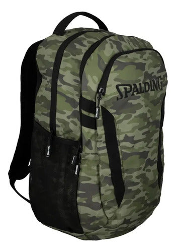 Mochila Camuflada Verde Spalding Deportes Mmsports Verde Camuflado