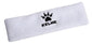 Vincha Deportiva Kelme Tela Toalla Blanco Liso