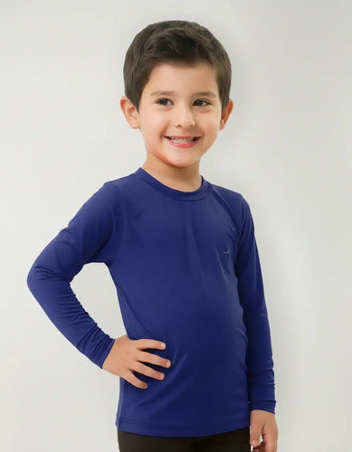 Remera Térmica Manga Larga Niño/a - Elite Mmsports