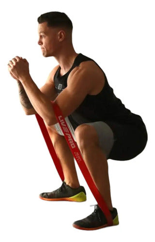 Super Bandas Entrenamiento L Livepro Rojo