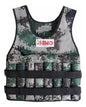 Chaleco Con Peso Ajustable Crossfit Fitness 10kg Rhino Negro