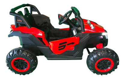 Auto Eléctrico Infantil Buggy 12v 2 Motores Bluetooth Luces Multicolor