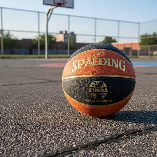 Pelota Spalding Basketball Tf-1000 Legacy Fimba N°6 Naranja