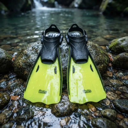 Patas De Rana Hydro Natacion Aletas Amarillo Adulto Amarillo M