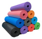 Colchoneta Alfombra Para Yoga Gym Entrena En Casa 10 Mm Alta Color Azul