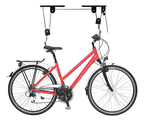 Soporte De Techo Colgar Bicicletas Tabla Surf Kayak- Zuba Color Negro