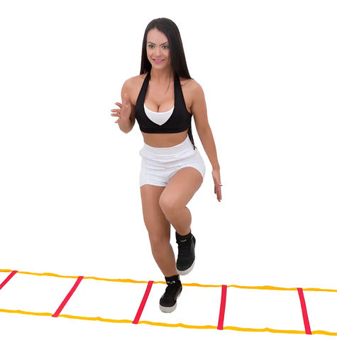 Escalera Entrenamiento Y Coordinacion Profesional 6mt