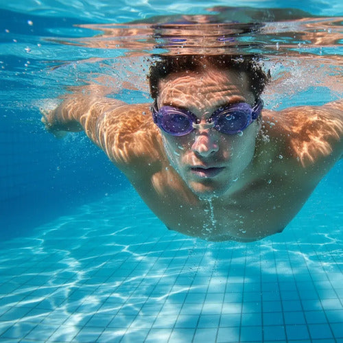 Lente Speedo De Natación Jet Recreation Adultos Deportifi