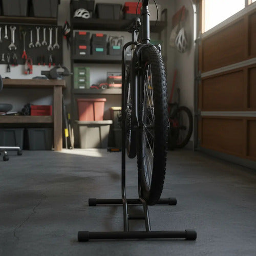 Estacionamiento Para Biciclieta De Rueda Alto Zuba Negro