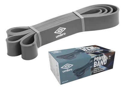 Superband Banda Elástica Umbro Yoga Gimnasio Entrenamiento Color Gris Oscuro