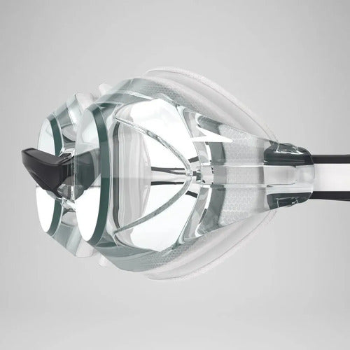 Lentes Natación Speedo Vanquisher 3.0 Blanco Adulto