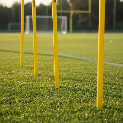 Bastón De Entrenamiento 1.5mts Pvc Amarillo
