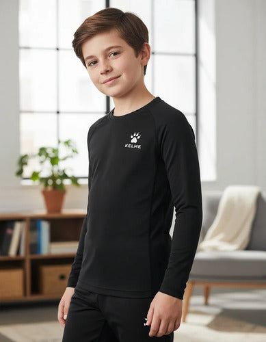 Camiseta Térmica Kelme Niño M/ Larga Gruesa Mmsports