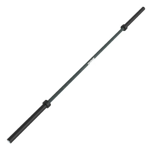 Barra Olimpica Entrenamiento 220cm Verde 20kg Barra Acero Negro