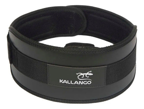 Cinturón Levantamiento De Peso Crossfit Kallango® Xs / S / M Negro Xs / S / M