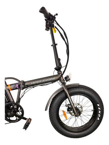 Bicicleta Electrica Knex Sport Titan Pro 48v 750w R20 Gris Gris Oscuro 17