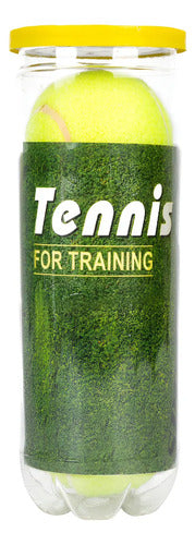 Pelotas De Tennis - 3 Unidades Amarillo