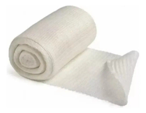 Venda de Boxeo Semi-Elástica Top Fight 3m – Blanco