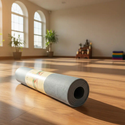 Colchoneta De Yoga Knex Mat Pilates Tpe Ecologica 6mm Surtidos