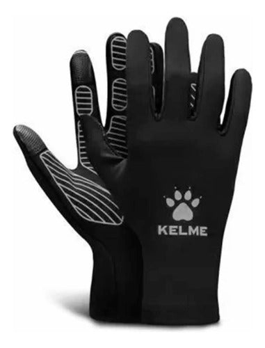 Guantes Niños Kelme 8161st5004 Negro Gris Negro S