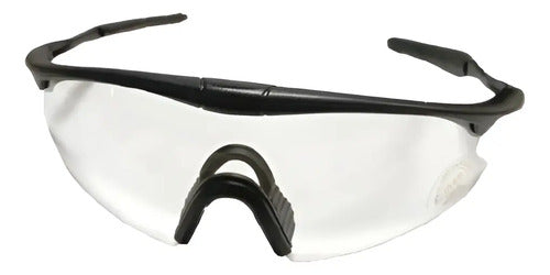 Lentes Ciclismo Transparentes Zuba Transparente Negro