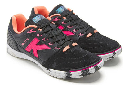 Botín Kelme Futsal Elite – Negro/Blanco